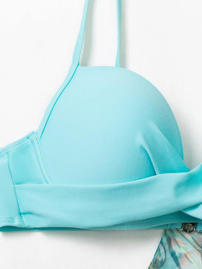 Conjunto Praia Flora Paradise 3 Peças