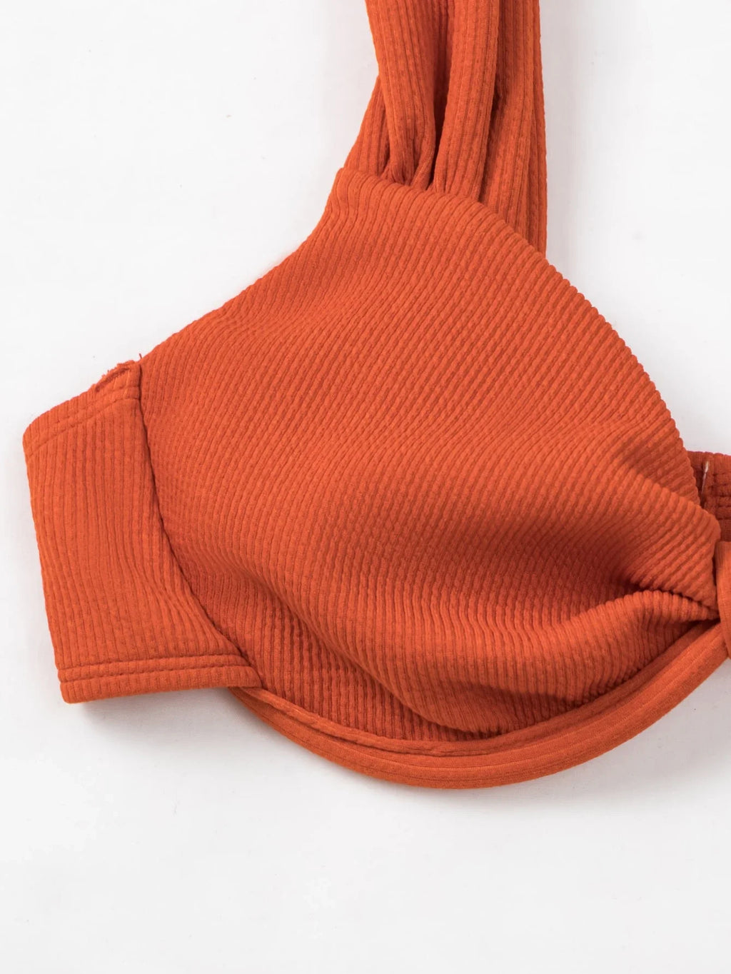 Conjunto de Biquíni 3 Peças Tricô com Saia