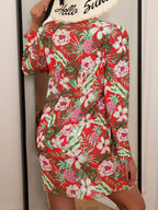Conjunto Praia Flora Paradise 3 Peças