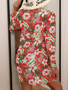 Conjunto Praia Flora Paradise 3 Peças