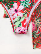 Conjunto Praia Flora Paradise 3 Peças