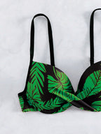 Conjunto Praia Tropical Fringe 3 Peças