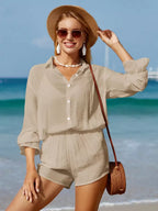 Conjunto Praia White Breeze 2 Peças