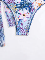 Conjunto Praia Flora Paradise 3 Peças