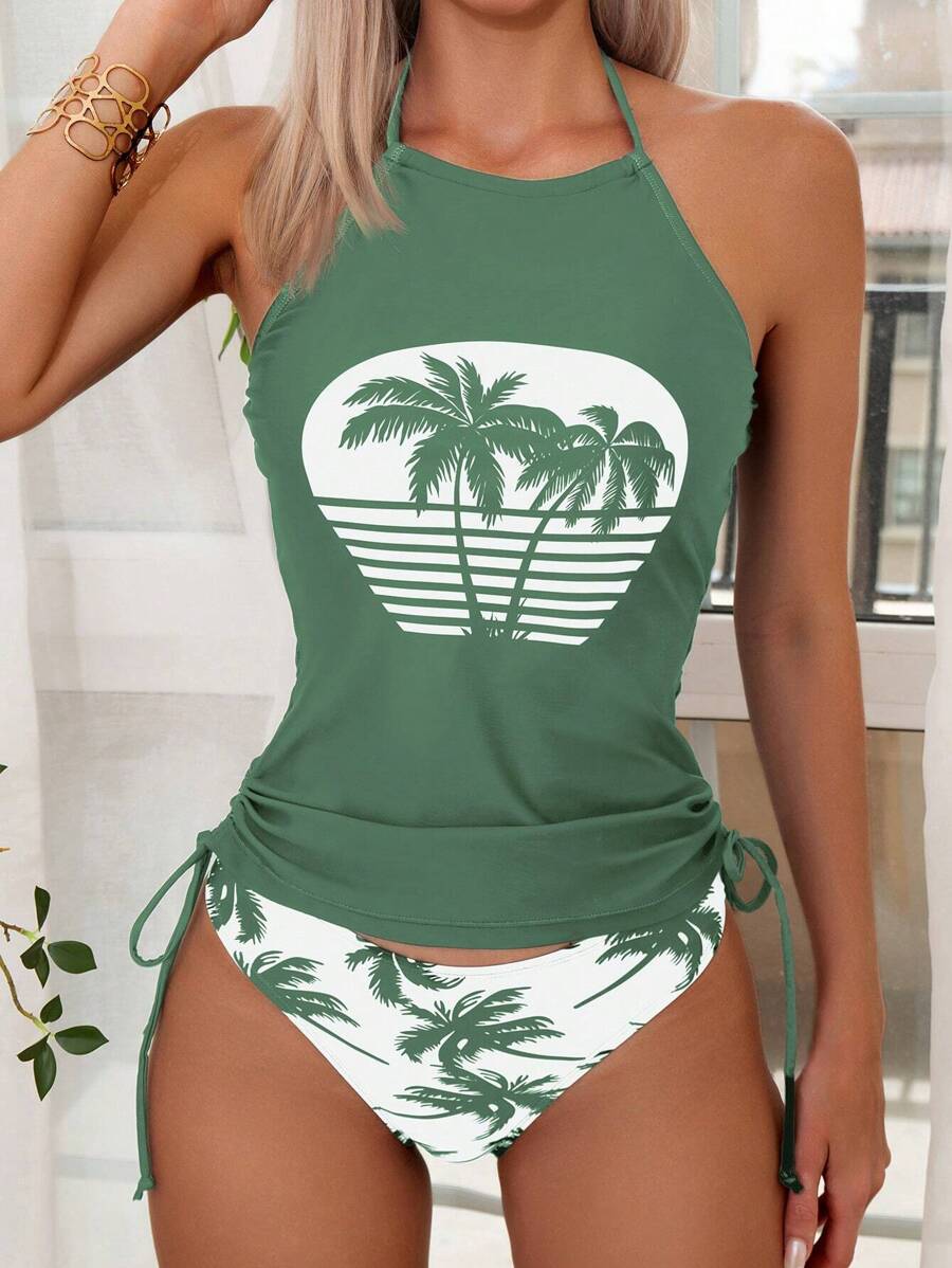 Biquíni Tankini Sunset Palms