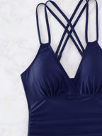 Biquíni Tankini Hibiscus Wave