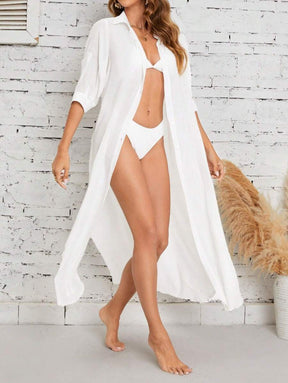 Saída de Praia Camisa Breeze Linho