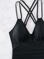 Biquíni Tankini Hibiscus Wave