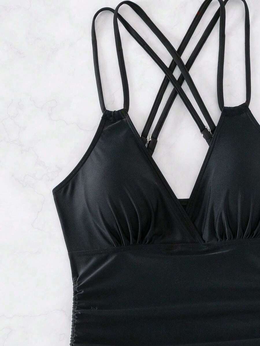 Biquíni Tankini Hibiscus Wave