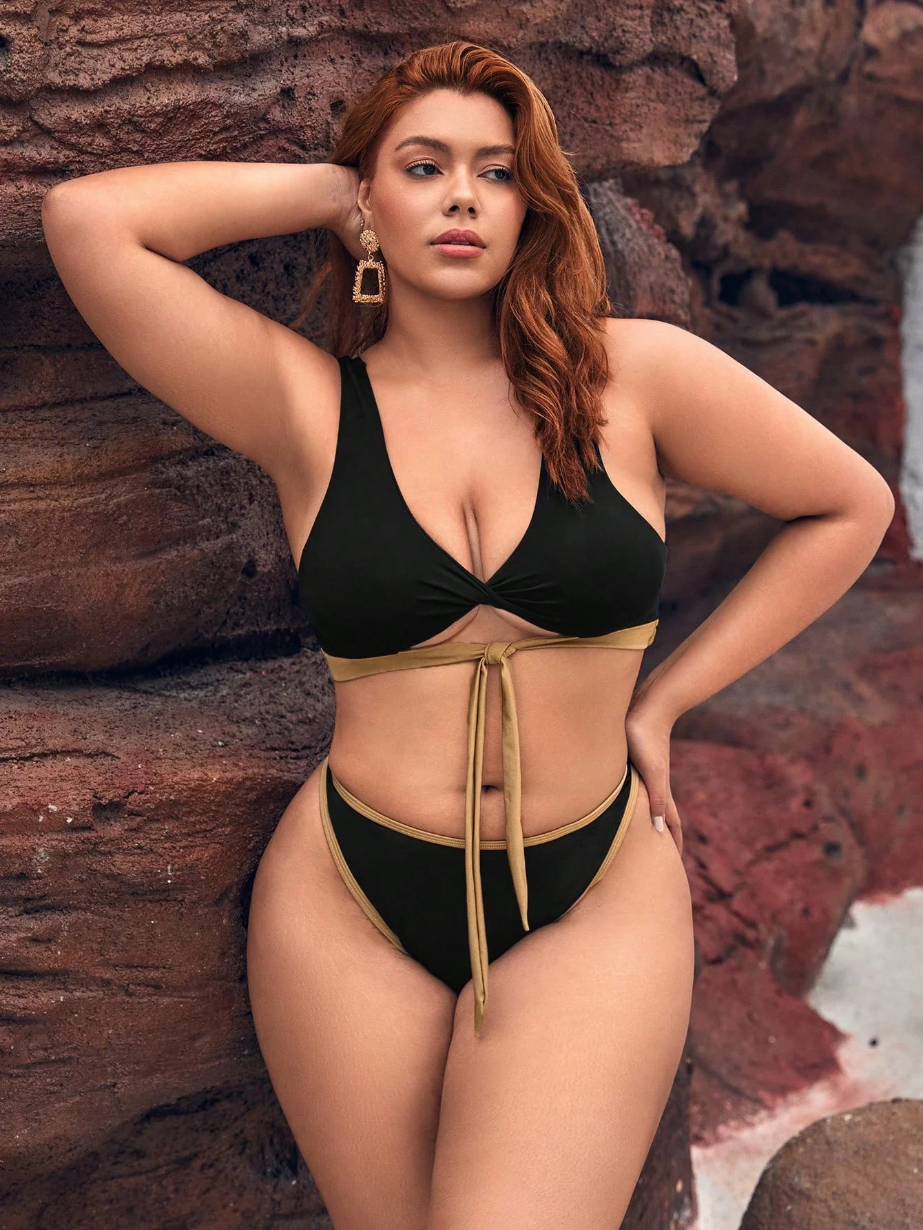 Biquíni Plus Size Decote Quadrado