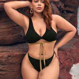 Biquíni Plus Size Decote Quadrado