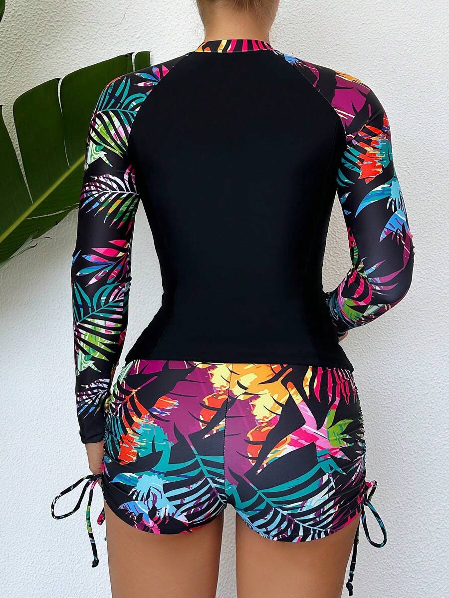 Conjunto UV Tropical Flores