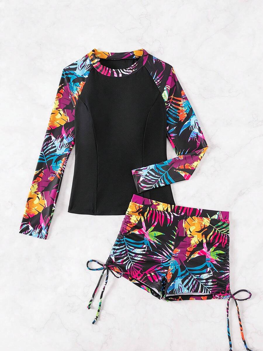 Conjunto UV Tropical Flores