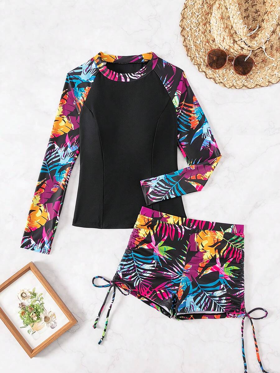 Conjunto UV Tropical Flores