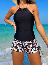 Conjunto Praia Floral Wave 3 Peças