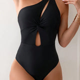 Maiô Infinity Cut One Shoulder