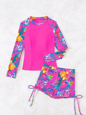Conjunto UV Tropical Flores