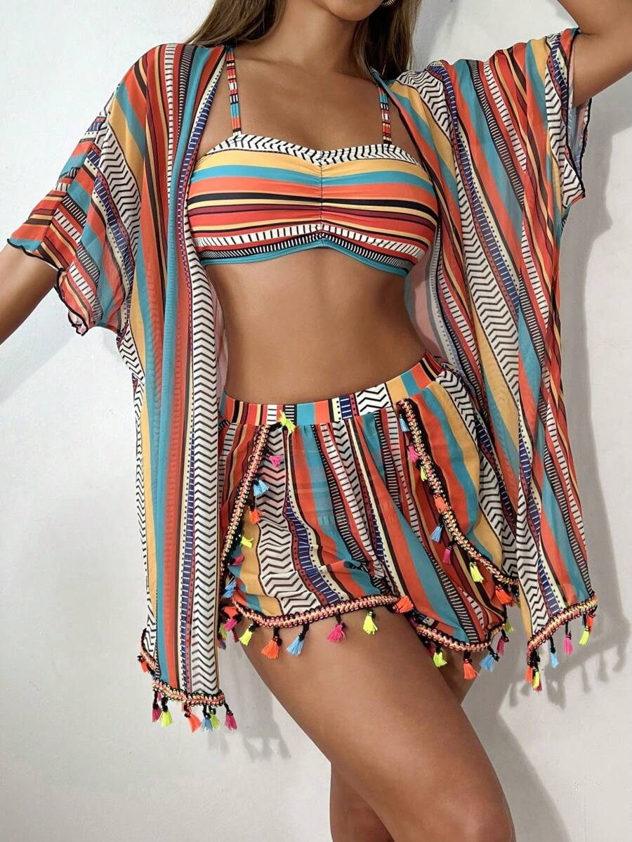 Conjunto Praia Summer Vibes 3 Peças