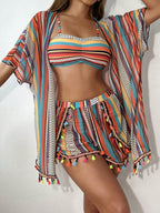 Conjunto Praia Summer Vibes 3 Peças