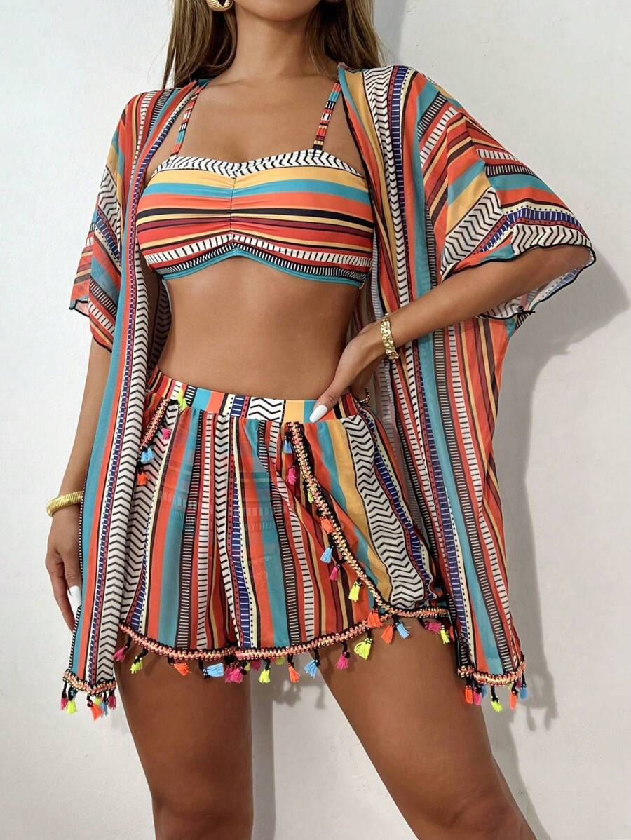 Conjunto Praia Summer Vibes 3 Peças