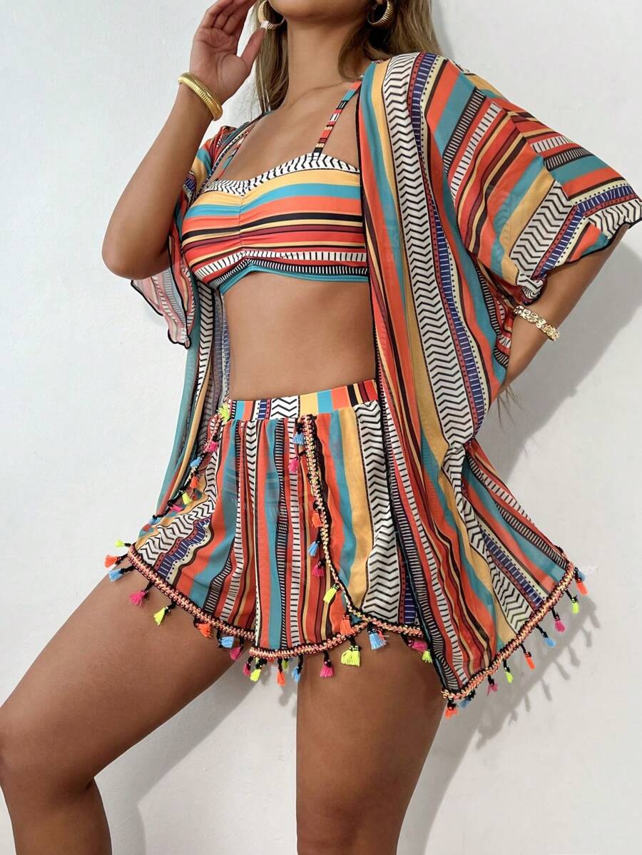 Conjunto Praia Summer Vibes 3 Peças