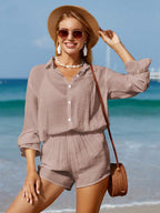 Conjunto Praia White Breeze 2 Peças