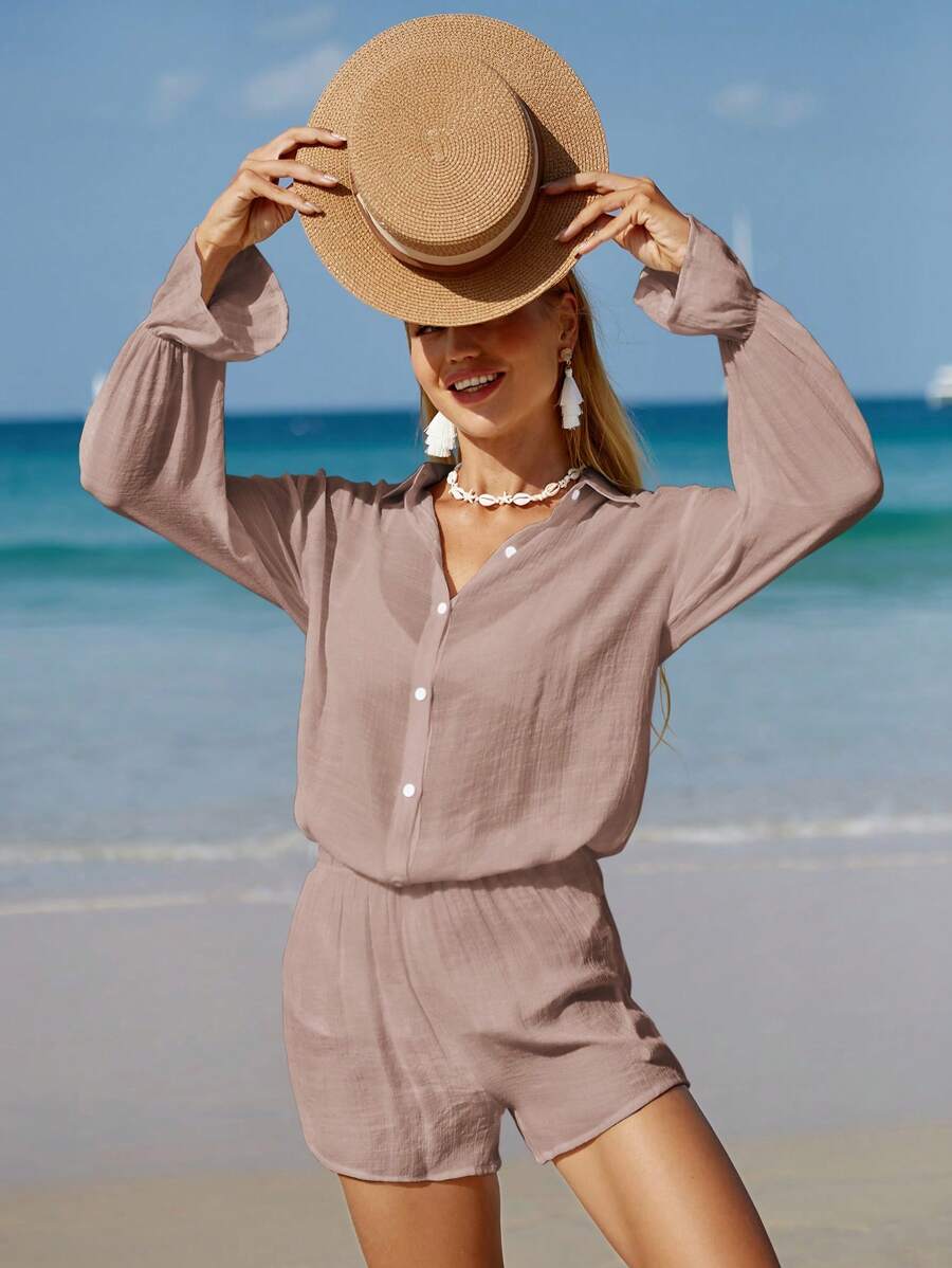 Conjunto Praia White Breeze 2 Peças