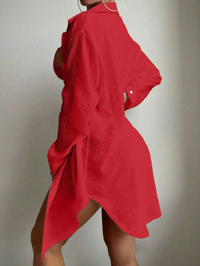 Saída de Praia Linen Breeze