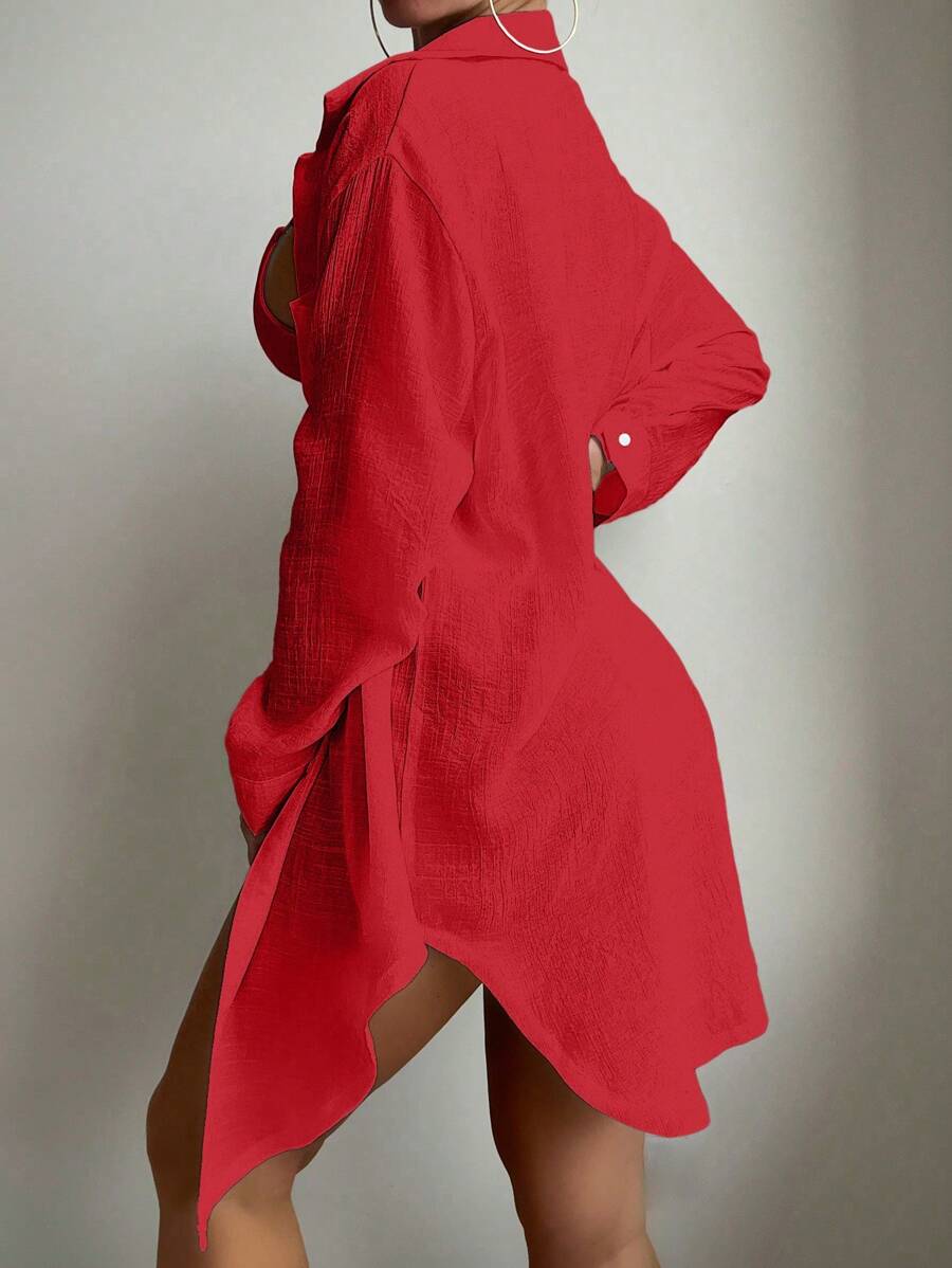 Saída de Praia Linen Breeze