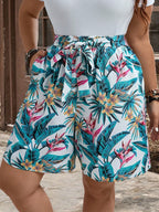 Shorts Plus Size com Cinto