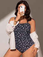 Maiô Plus Size Boho com Alças Grossas