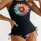 Biquíni Tankini Flower Energy