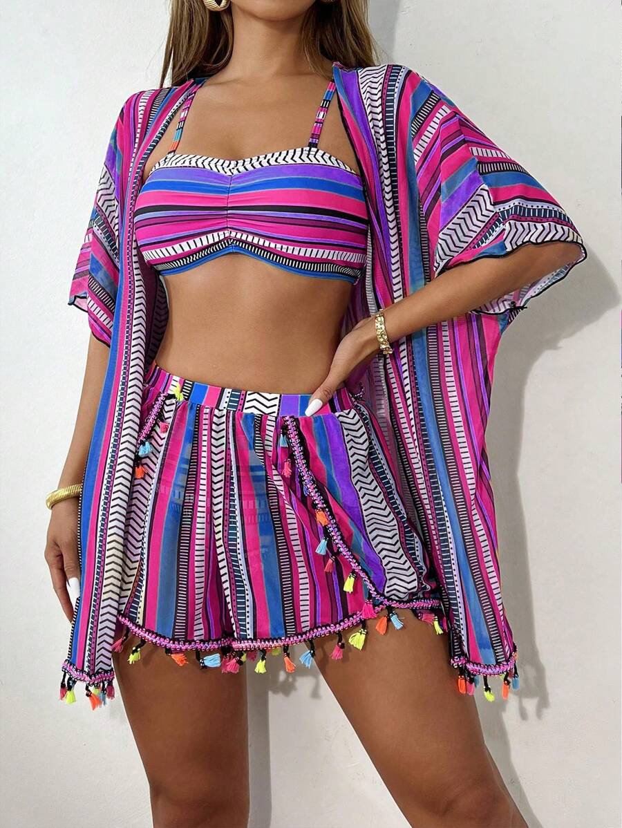 Conjunto Praia Summer Vibes 3 Peças