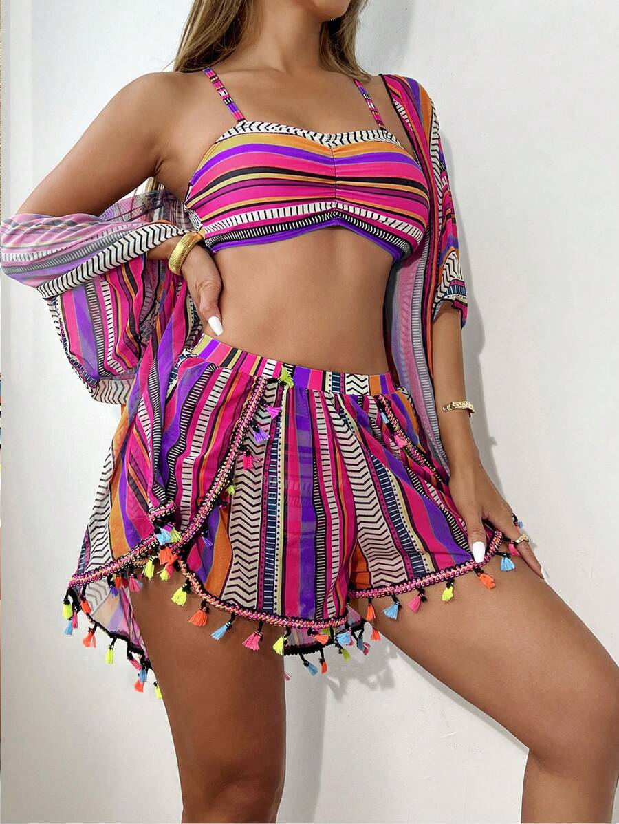Conjunto Praia Summer Vibes 3 Peças