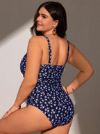 Maiô Plus Size Boho com Alças Grossas