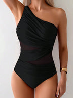Maiô Terracota Sculpt One Shoulder