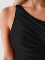 Maiô Terracota Sculpt One Shoulder