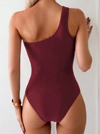 Maiô Terracota Sculpt One Shoulder