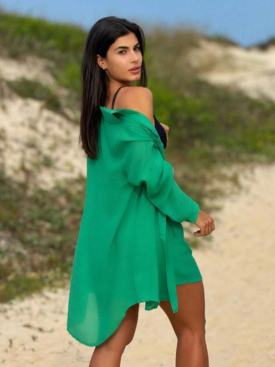 Conjunto Camisão e Short Cor Sólida