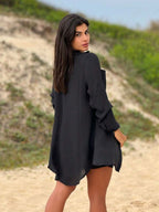 Conjunto Camisão e Short Cor Sólida