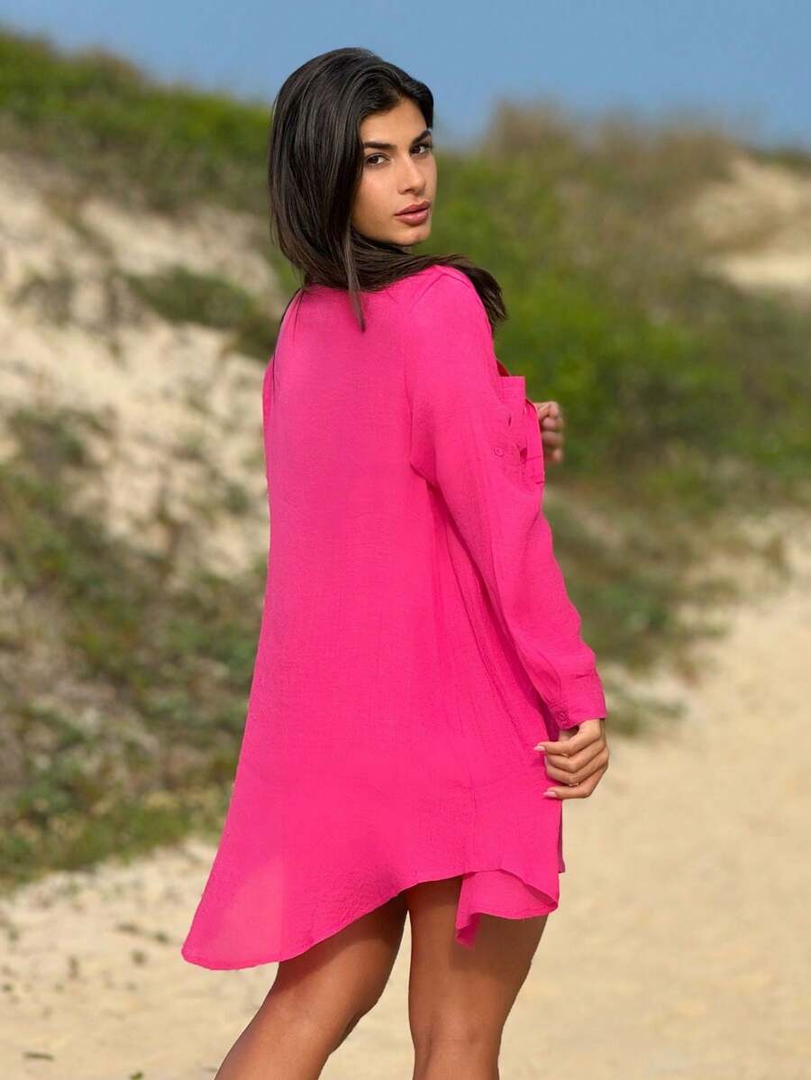 Conjunto Camisão e Short Cor Sólida