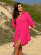 Conjunto Camisão e Short Cor Sólida