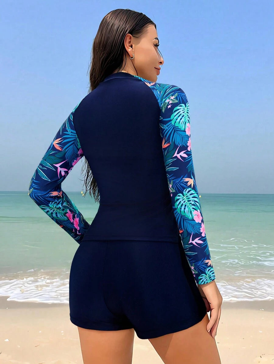 Conjunto UV Folhagem Noir