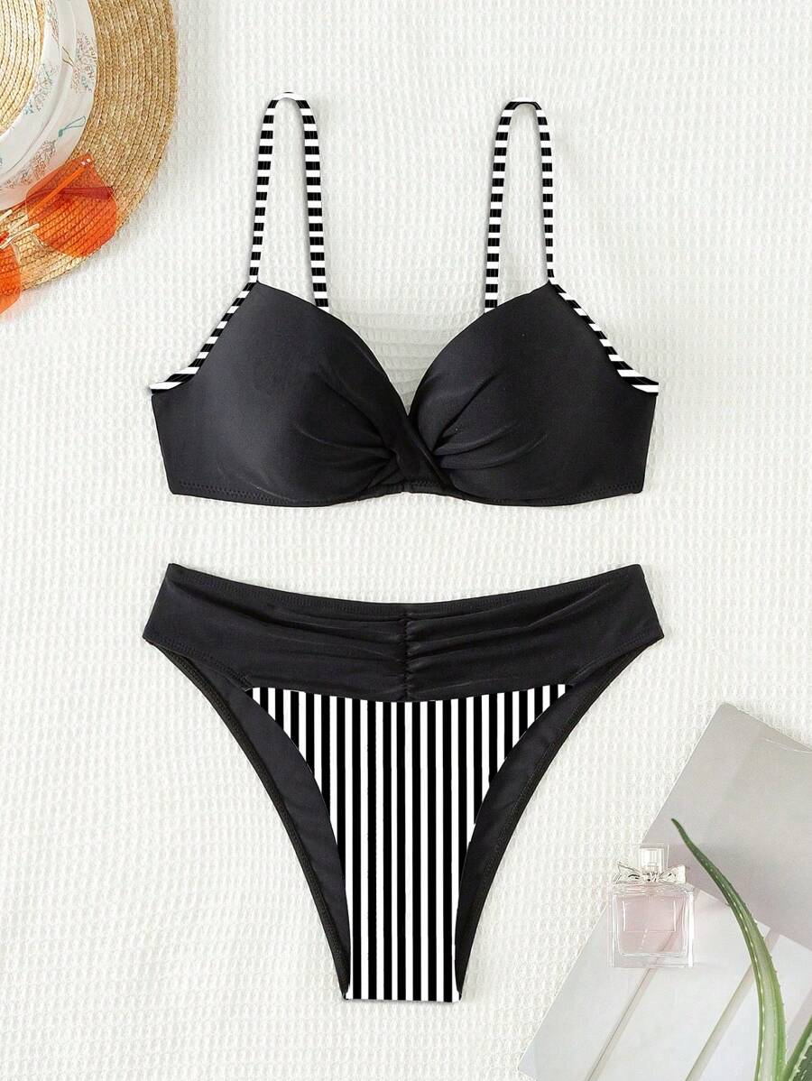 Biquíni Listrado Riviera Chic