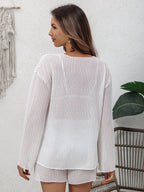 Conjunto 2 Peças Manga Comprida com Shorts Slim