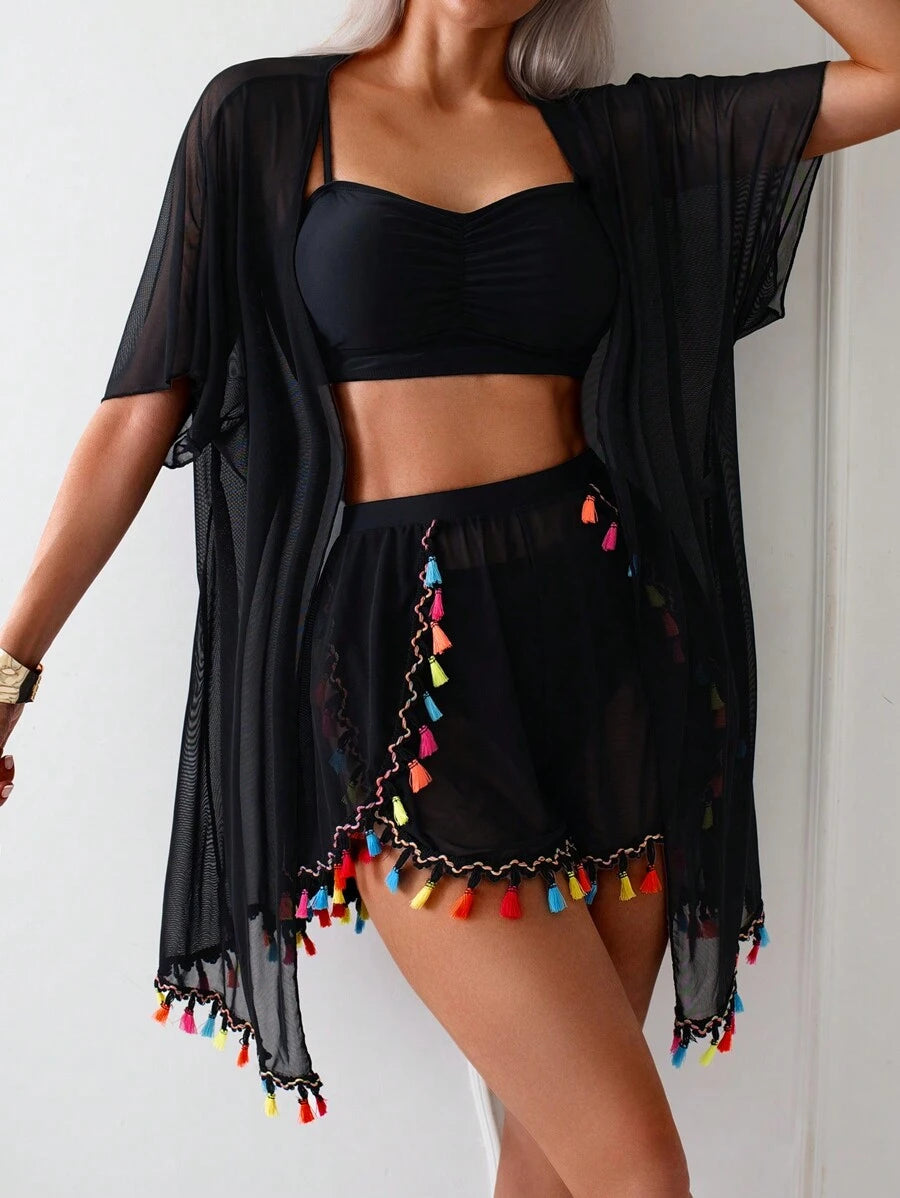 Conjunto Praia Ibiza 4 Peças