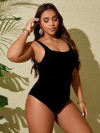 Maiô Plus Size Decote U