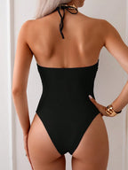 Maiô Glamour Wave Cutout
