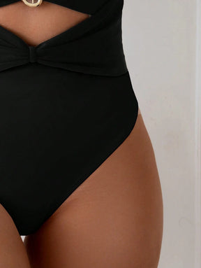 Maiô Glamour Wave Cutout