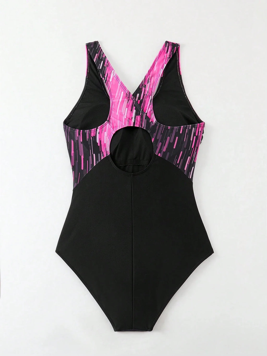 Maiô Plus Size Decote U Esportivo